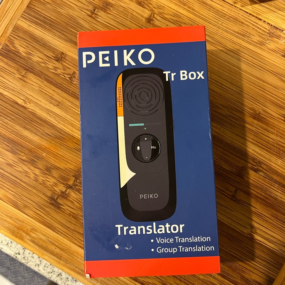 Tr Box Voice Translator - Black
